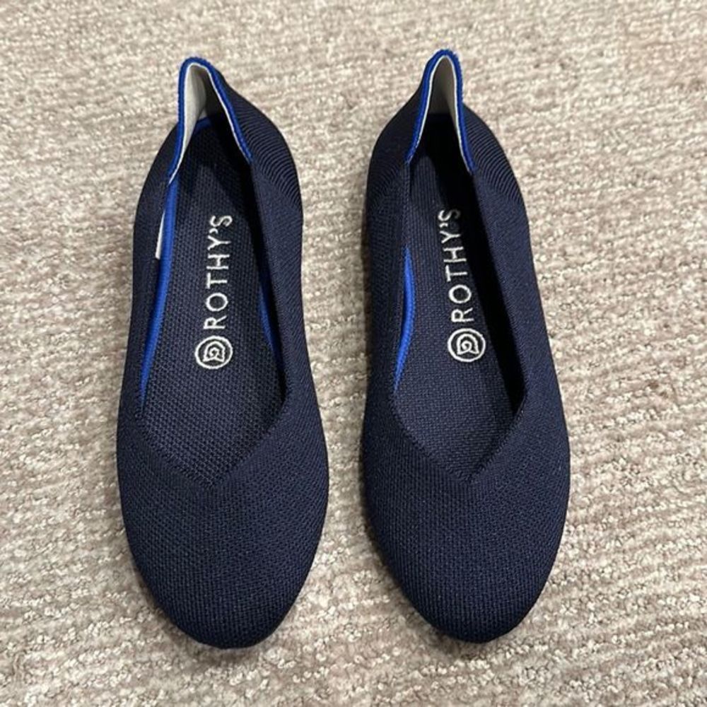 Rothy's Navy Blue Flats